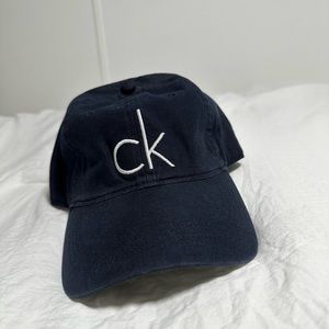 Calvin Klein navy dad hat